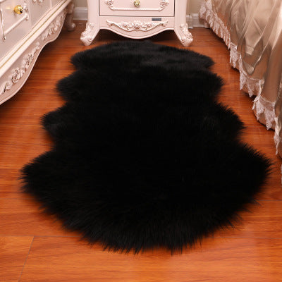 Alfombra de piel sintética Homsdream™. Esta hermosa y acogedora alfombra está hecha de materiales de alta calidad, por lo que es perfecta para la decoración de tu hogar.