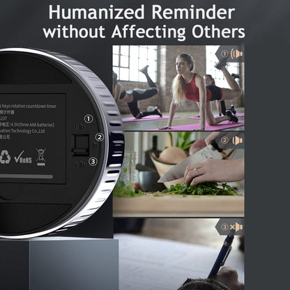 Homsdream™  TimeSync: Magnetic Digital Timer & Stopwatch