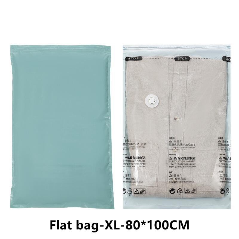No Need Pump Vacuum Bags Large Plastic Storage Bags for Storing Clothes blankets Compression Empty Bag Covers Travel Accessories - Homsdream