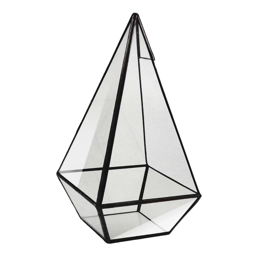 Pyramid Glass Terrarium - Homsdream
