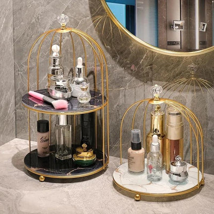 Makeup Cosmetic Organizer Storage Rack Shelves For Bathroom Skin Care Cosmetics Holders Racks Toiletries Table Shelf - Homsdream