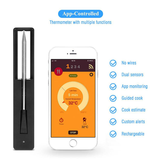 Wireless Meat Thermometer - Homsdream